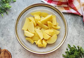 Отбивные с картошкой в духовке