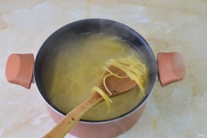 Спагетти с фаршем